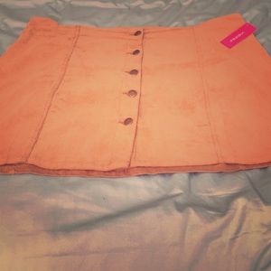 In time for Fall:  NWT Beige corduroy skirt